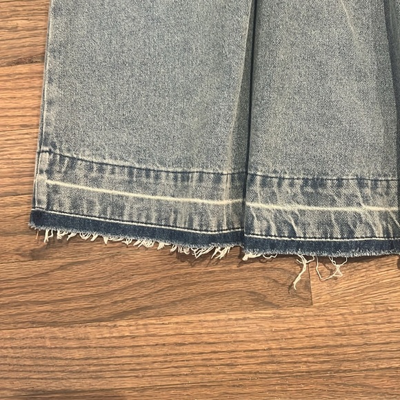 NWT Loveshack Fancy Risia Skirt. Montauk Blue, Size 24 - Picture 11 of 11